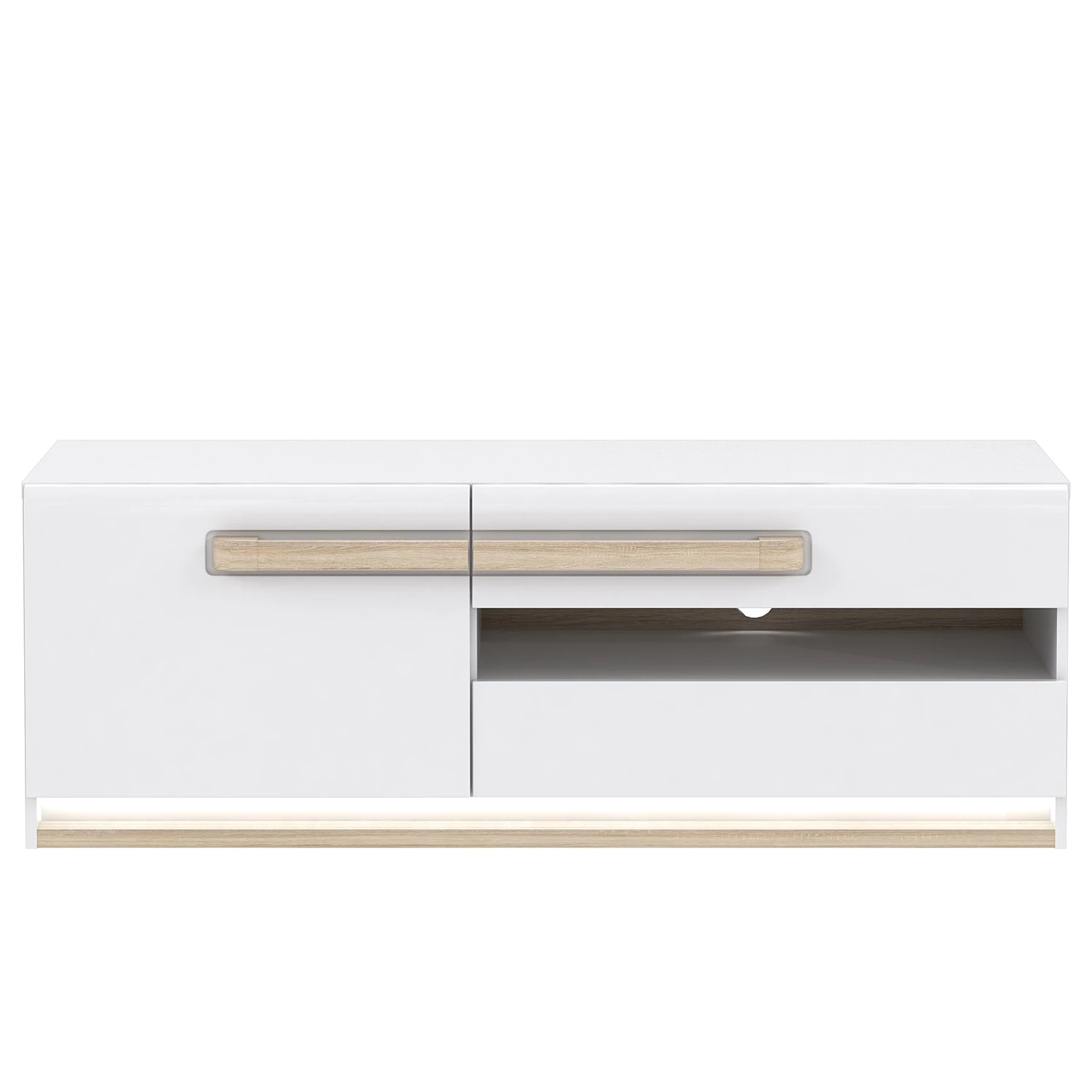 Loftscape Meuble TV Toscana II - Éclairage inclus - Imitation chêne de Sonoma 4 Loftscape Meuble TV Toscana II - Éclairage inclus - Imitation chêne de Sonoma – Image 2