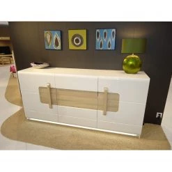 Loftscape Buffet Toscana - Éclairage inclus - Imitation chêne de Sonoma -Meubles de salon Soldes 1000342507 220331 020 MOOD DETAILS P000000001000342507 mood