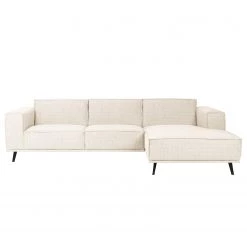 Studio Copenhagen Canapé d’angle Pernu I - Tissu Costa: Blanc - Méridienne courte à droite (vue de face) -Meubles de salon Soldes 1000342969 220405 030 DETAILS P000000001000342969