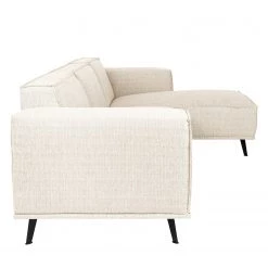 Studio Copenhagen Canapé d’angle Pernu I - Tissu Costa: Blanc - Méridienne courte à droite (vue de face) -Meubles de salon Soldes 1000342969 220405 040 DETAILS P000000001000342969