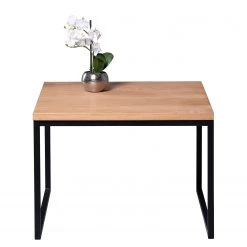 Red Living Table basse Savate II - Chêne sauvage massif / Métal - Chêne sauvage / Noir -Meubles de salon Soldes 1000343564 220401 040 DETAILS P000000001000343564