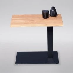 Red Living Bout de canapé Rhyll II - Chêne sauvage massif / Métal - Chêne sauvage / Noir 9 Red Living Bout de canapé Rhyll II - Chêne sauvage massif / Métal - Chêne sauvage / Noir -Meubles de salon Soldes 1000343569 220401 035 DETAILS P000000001000343569