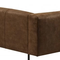 Norrwood Canapé Onaka (3 places) - Cuir synthétique Burga: Marron - Largeur : 246 cm -Meubles de salon Soldes 1000343867 220412 080 DETAILS P000000001000343867