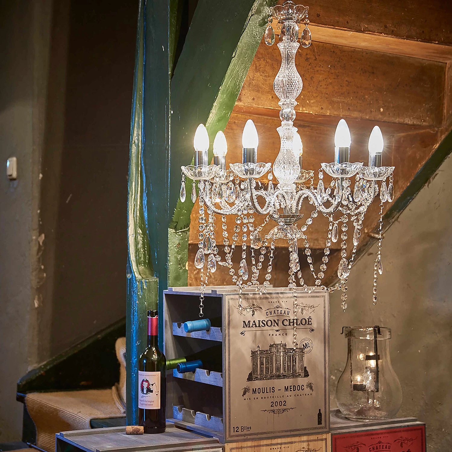 Butlers Range-bouteilles VINOTHEK - Sapin - Beige 4 Butlers Range-bouteilles VINOTHEK - Sapin - Beige – Image 3