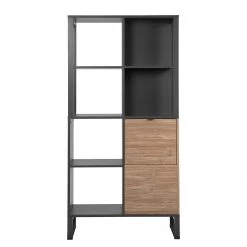 Loftscape Étagère Mid West - Imitation bambou / Anthracite -Meubles de salon Soldes 1000344589 220407 032 DETAILS P000000001000344589