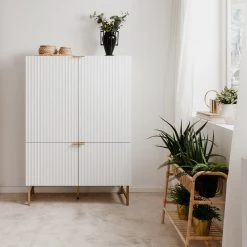 Loftscape Buffet haut Metropolis - Blanc mat 15 Loftscape Buffet haut Metropolis - Blanc mat -Meubles de salon Soldes 1000344593 220407 021 MOOD DETAILS P000000001000344593 mood