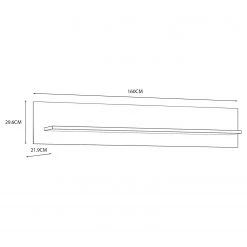 Ridgevalley Étagère murale Vassia - Imitation chêne Navy / Imitation chêne Riviera -Meubles de salon Soldes 1000344664 220414 500 SKETCH DETAILS P000000001000344664 sketch