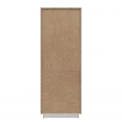 Loftscape Vitrine Wilander - Éclairage inclus - Blanc brillant / Imitation chêne Nelson -Meubles de salon Soldes 1000344666 220414 050 DETAILS P000000001000344666