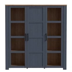 Ridgevalley Vitrine Vassia II - Imitation chêne Navy / Imitation chêne Riviera 19 Ridgevalley Vitrine Vassia II - Imitation chêne Navy / Imitation chêne Riviera -Meubles de salon Soldes 1000344687 220414 040 DETAILS P000000001000344687