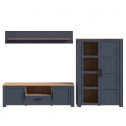 Ridgevalley Ensemble meubles TV Vassia I (3 élém.) - Imitation chêne Navy / Imitation chêne Riviera -Meubles de salon Soldes 1000344688 220414 035 DETAILS P000000001000344688