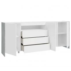 Loftscape Buffet Urban II - Éclairage inclus - Blanc / Imitation chêne gris 15 Loftscape Buffet Urban II - Éclairage inclus - Blanc / Imitation chêne gris -Meubles de salon Soldes 1000344689 220414 040 DETAILS P000000001000344689