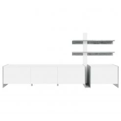 Loftscape Ensemble meubles TV Urban II (3 élém.) - Éclairage Éclairage  - Blanc / Imitation chêne gris -Meubles de salon Soldes 1000344692 220414 030 DETAILS P000000001000344692