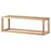 WENKO Étagère murale Ferrara - Noyer massif