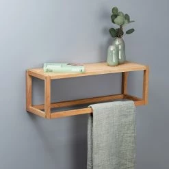 WENKO Étagère murale Ferrara - Noyer massif 10 WENKO Étagère murale Ferrara - Noyer massif -Meubles de salon Soldes 1000345607 220412 020 MOOD DETAILS P000000001000345607 mood