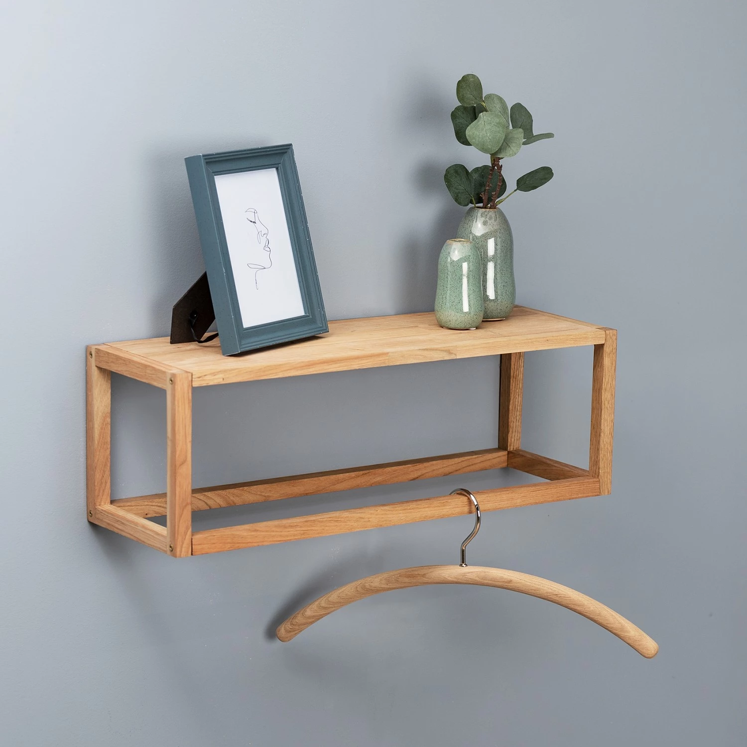 WENKO Étagère murale Ferrara - Noyer massif 5 WENKO Étagère murale Ferrara - Noyer massif – Image 3