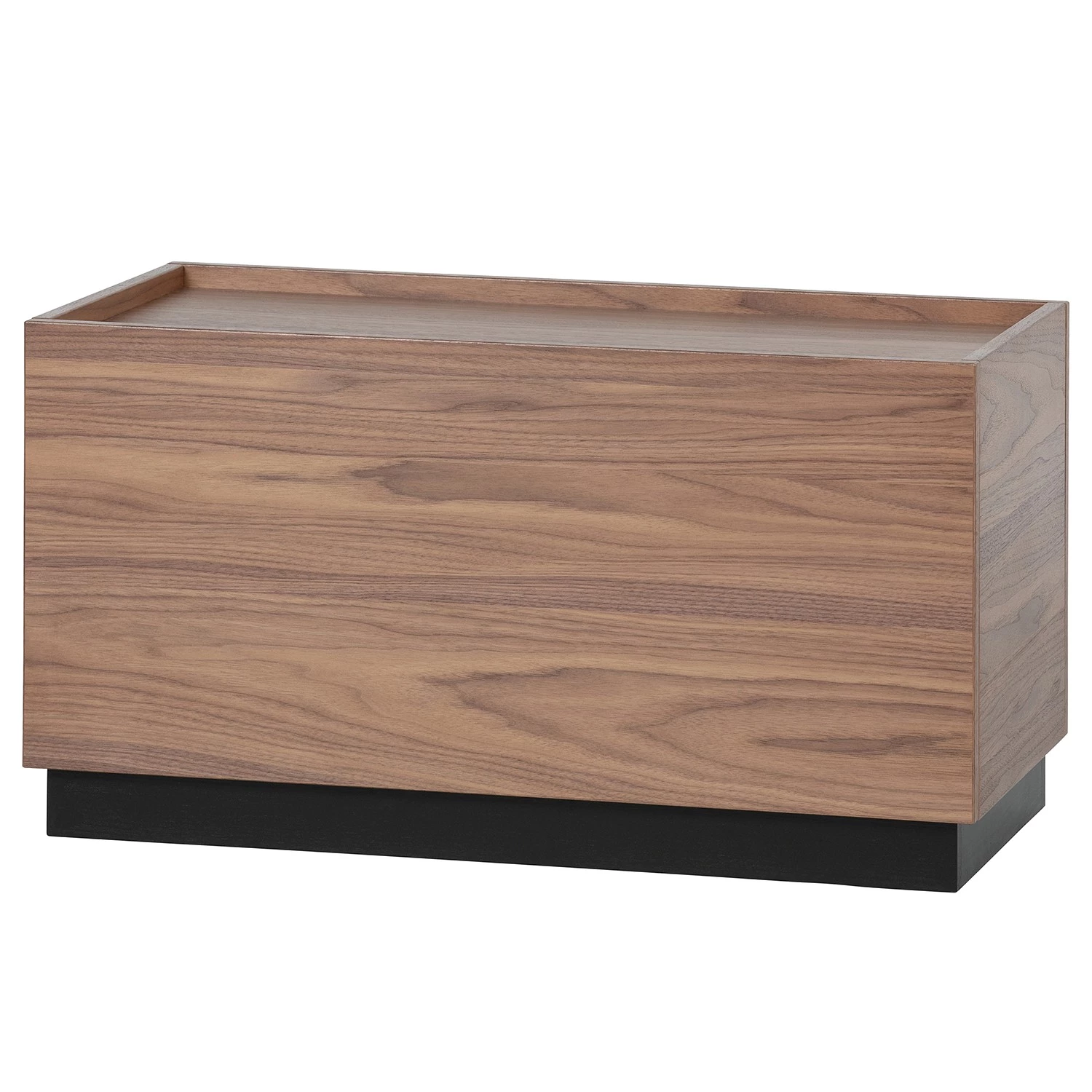 Red Living Table basse Valbo - Placage en bois véritable - Noyer / Pin noir - Largeur : 40 cm 3 Red Living Table basse Valbo - Placage en bois véritable - Noyer / Pin noir - Largeur : 40 cm