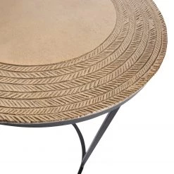 Red Living Bouts de canapé Robb (lot de 2) - Aluminium - Noir / Laiton -Meubles de salon Soldes 1000345803 220428 040 DETAILS P000000001000345803