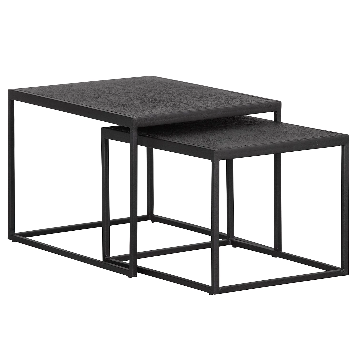 Red Living Bouts de canapé Sorken (lot de 2) - Métal - Noir 3 Red Living Bouts de canapé Sorken (lot de 2) - Métal - Noir