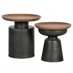 Red Living Bout de canapé Sethos I - Manguier massif / Métal - Manguier / Noir 8 Red Living Bout de canapé Sethos I - Manguier massif / Métal - Manguier / Noir -Meubles de salon Soldes 1000345812 220428 030 DETAILS P000000001000345812