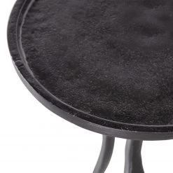 Red Living Bout de canapé Weston - Aluminium - Noir -Meubles de salon Soldes 1000345822 220428 040 DETAILS P000000001000345822