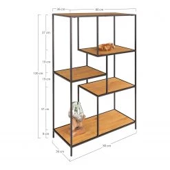 Red Living Étagères Arette I - Imitation chêne -Meubles de salon Soldes 1000345898 220428 500 SKETCH DETAILS P000000001000345898 sketch