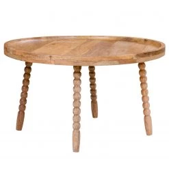 Naturoo Table basse Sandvig - Manguier massif