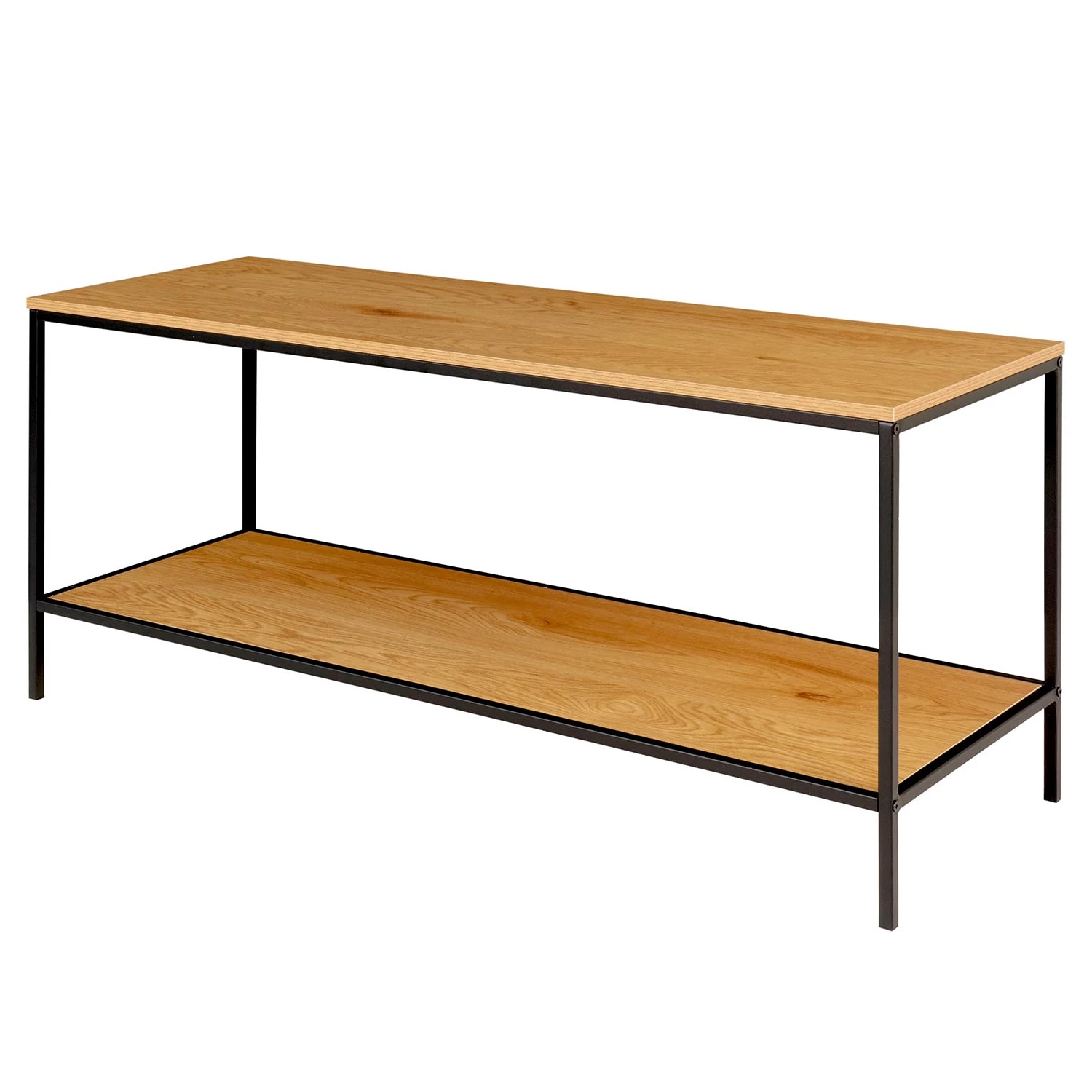 Red Living Meuble TV Arette - Imitation chêne / Noir 3 Red Living Meuble TV Arette - Imitation chêne / Noir