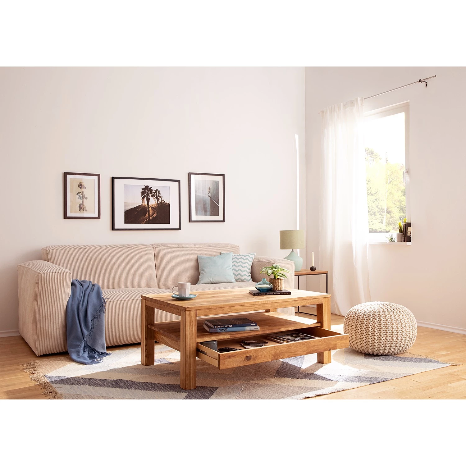 Ars Natura Table basse AlvestaWOOD - Chêne 4 Ars Natura Table basse AlvestaWOOD - Chêne – Image 2