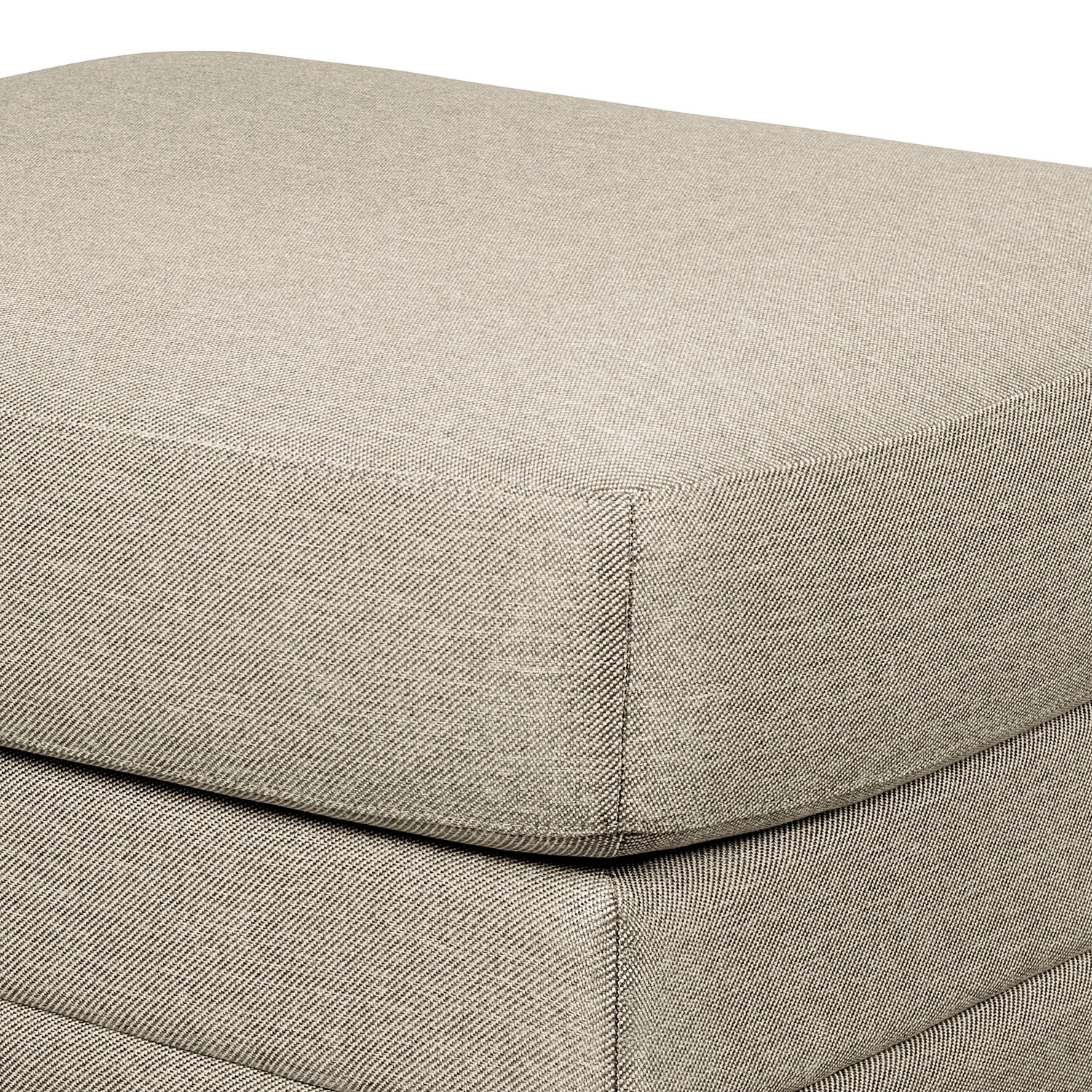 Loftscape Repose-pieds Penpont - Tissu Kaja: Gris 5 Loftscape Repose-pieds Penpont - Tissu Kaja: Gris – Image 3