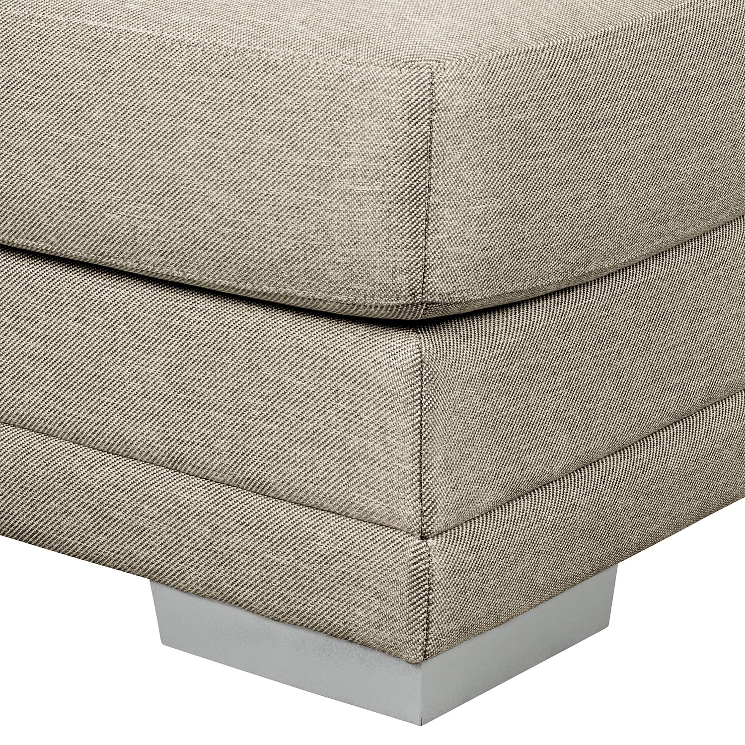 Loftscape Repose-pieds Penpont - Tissu Kaja: Gris 7 Loftscape Repose-pieds Penpont - Tissu Kaja: Gris – Image 5