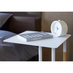 Yamazaki Bout de canapé Plain II - Frêne massif / Métal - Blanc -Meubles de salon Soldes 1000347249 220505 030 DETAILS P000000001000347249