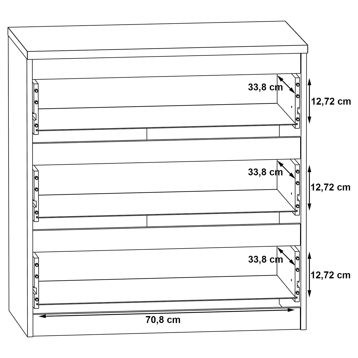 Loftscape Commode Optima III - Blanc mat 6 Loftscape Commode Optima III - Blanc mat – Image 4