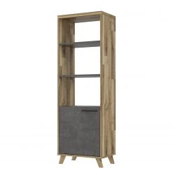 Fredriks Étagères de bureau Winster - Imitation chêne / Imitation béton