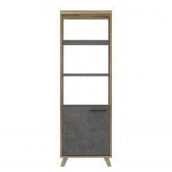 Fredriks Étagères de bureau Winster - Imitation chêne / Imitation béton 12 Fredriks Étagères de bureau Winster - Imitation chêne / Imitation béton -Meubles de salon Soldes 1000348165 220505 030 DETAILS P000000001000348165