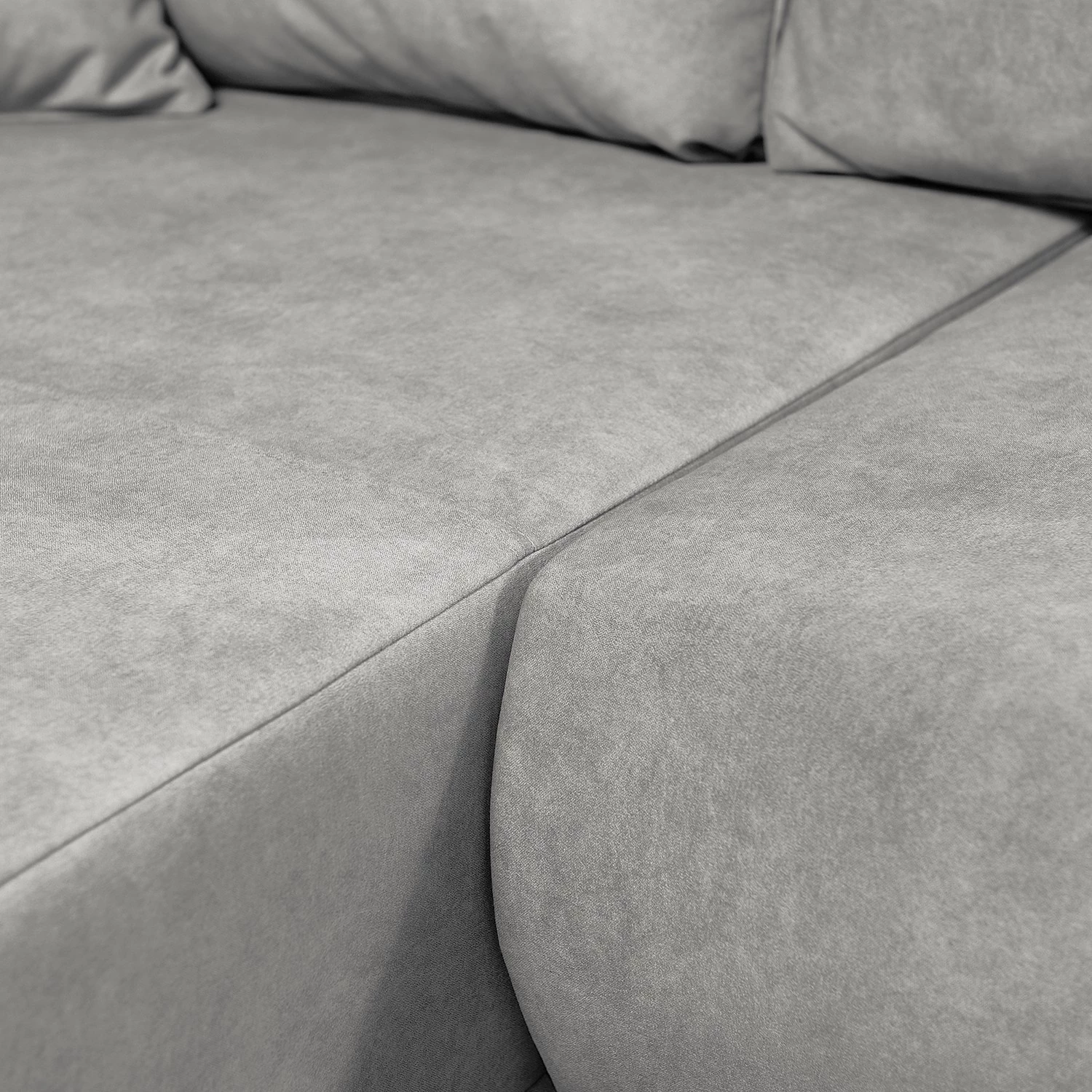 Fredriks Canapé panoramique Togari - Velours Cloe: Fango - Méridienne courte à gauche / longue à droite (vue de face) 13 Fredriks Canapé panoramique Togari - Velours Cloe: Fango - Méridienne courte à gauche / longue à droite (vue de face) – Image 11