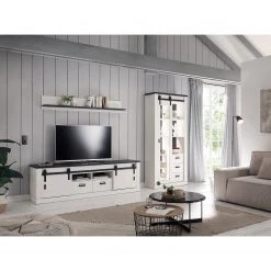 Ridgevalley Meuble TV Shutter II - Imitation pin blanc 15 Ridgevalley Meuble TV Shutter II - Imitation pin blanc -Meubles de salon Soldes 1000348677 220505 022 MOOD DETAILS P000000001000348677 mood