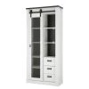 Ridgevalley Vitrine Shutter - Imitation pin blanc -Meubles de salon Soldes 1000348680 220505 010 IMAGE P000000001000348680