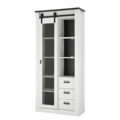 Ridgevalley Vitrine Shutter - Imitation pin blanc