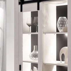 Ridgevalley Vitrine Shutter - Imitation pin blanc -Meubles de salon Soldes 1000348680 220505 060 DETAILS P000000001000348680