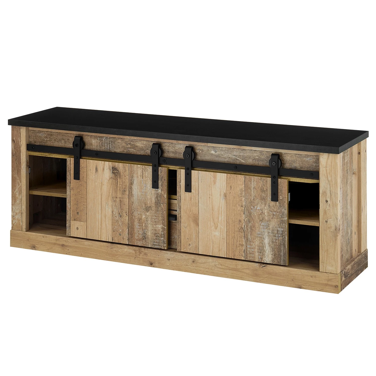 Ridgevalley Meuble TV Shutter I - Imitation chêne 10 Ridgevalley Meuble TV Shutter I - Imitation chêne – Image 8