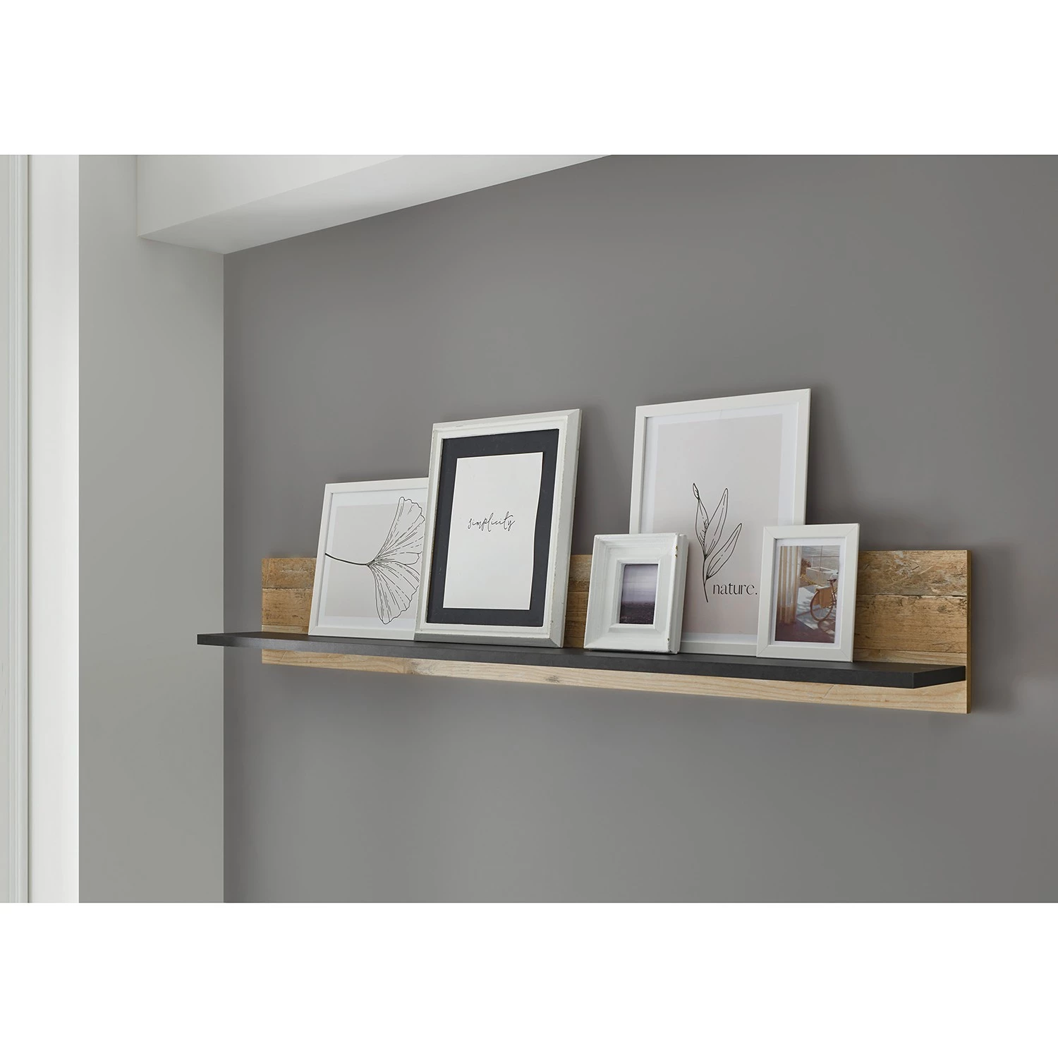 Ridgevalley Ensemble meubles TV Shutter II (3 élém.) - Imitation chêne 8 Ridgevalley Ensemble meubles TV Shutter II (3 élém.) - Imitation chêne – Image 6