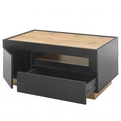 Loftscape Table basse Accra - Anthracite / Imitation chêne -Meubles de salon Soldes 1000348810 220506 031 DETAILS P000000001000348810