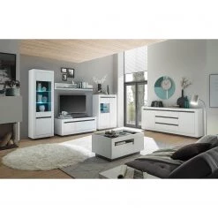 Loftscape Étagère murale Accra - Blanc / Anthracite -Meubles de salon Soldes 1000348815 220506 022 MOOD DETAILS P000000001000348815 mood