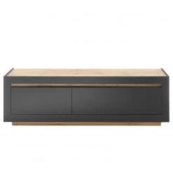 Loftscape Ensemble meubles TV Accra III (3 élém.) - Anthracite / Imitation chêne -Meubles de salon Soldes 1000348826 220506 031 DETAILS P000000001000348826