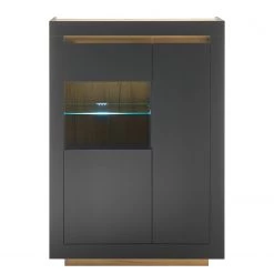 Loftscape Ensemble meubles TV Accra I (4 élém.) - Anthracite / Imitation chêne -Meubles de salon Soldes 1000348829 220506 034 DETAILS P000000001000348829