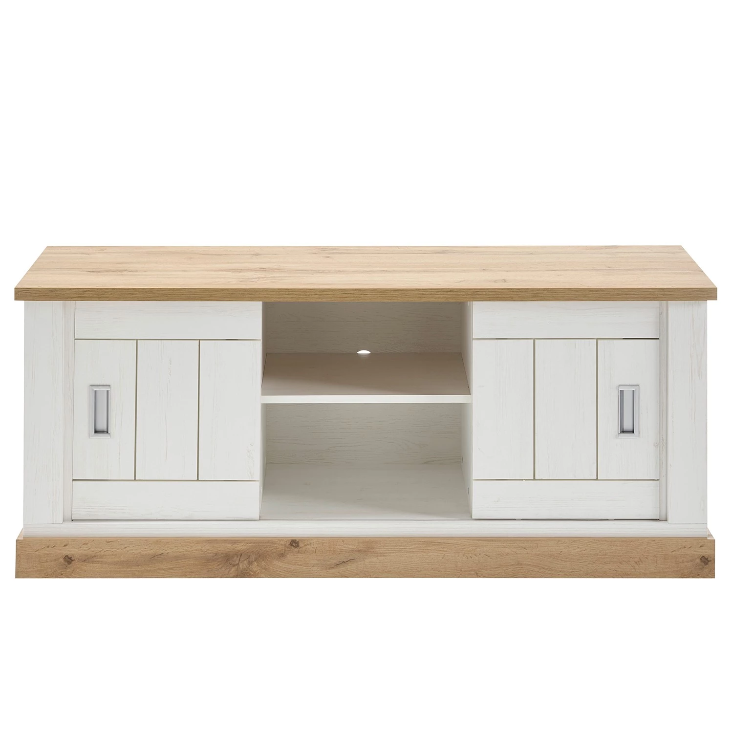 Ridgevalley Ensemble meubles TV Ollezy II (4 élém.) - Imitation pin blanc / Imitation chêne artisan 7 Ridgevalley Ensemble meubles TV Ollezy II (4 élém.) - Imitation pin blanc / Imitation chêne artisan – Image 5