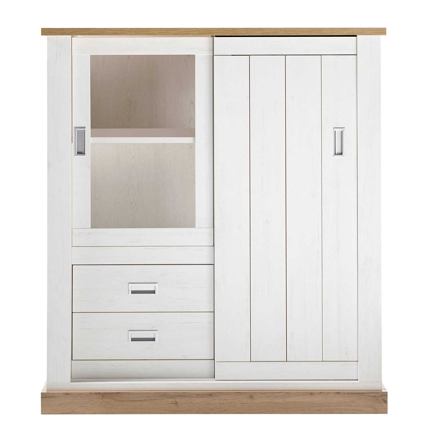 Ridgevalley Ensemble meubles TV Ollezy II (4 élém.) - Imitation pin blanc / Imitation chêne artisan 20 Ridgevalley Ensemble meubles TV Ollezy II (4 élém.) - Imitation pin blanc / Imitation chêne artisan – Image 18