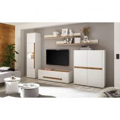 Norrwood Ensemble meubles TV Olon VI (5 éléments) - Blanc -Meubles de salon Soldes 1000350333 220517 020 MOOD DETAILS P000000001000350333 mood