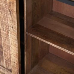 Red Living Buffet haut Toleos - Manguier brut massif / Fer - Manguier / Noir 14 Red Living Buffet haut Toleos - Manguier brut massif / Fer - Manguier / Noir -Meubles de salon Soldes 1000352069 220520 050 DETAILS P000000001000352069