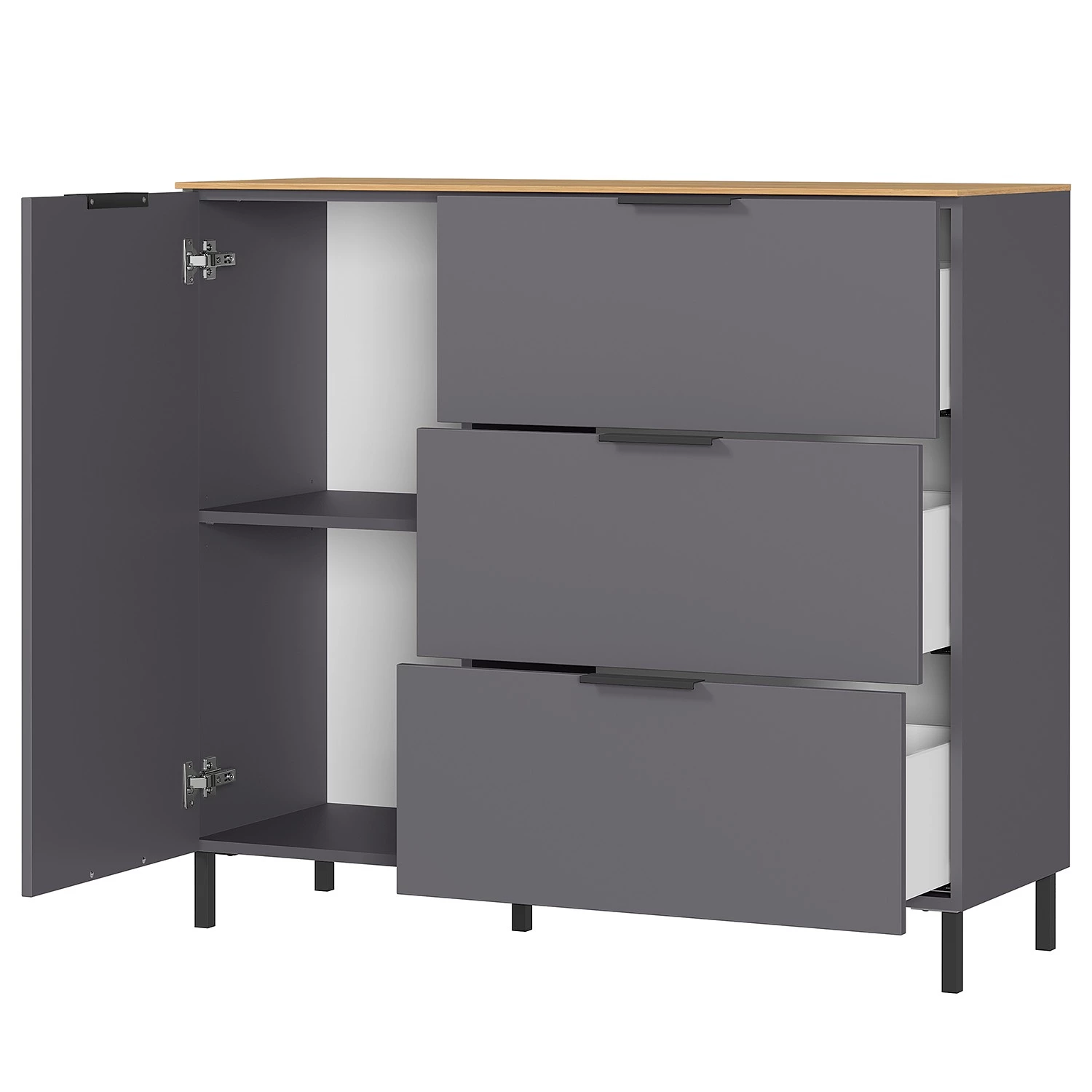 Germania Commode California I - Graphite 8 Germania Commode California I - Graphite – Image 6